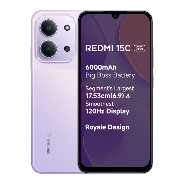 Redmi 15C 5G (6GB RAM, 128GB, R15C5G6128GB)