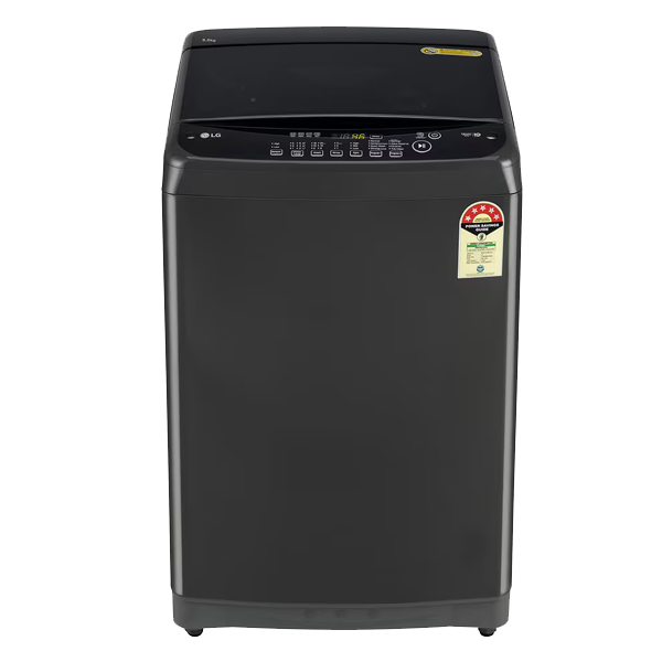 LG 8 kg Inverter Fully Automatic Top Load Washing Machine (Smart Inverter Technology, Middle Black, T80SPMB1Z)