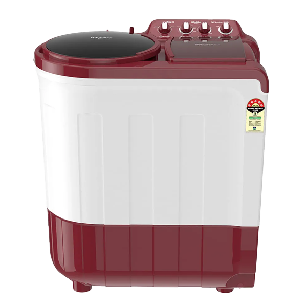 Whirlpool Ace Super Soak 8 kg 5 Star Semi-Automatic Top Loading Washing Machine with Extra Soak time (Coral Red, ACE8.0SUPSOAKXTRACLR)