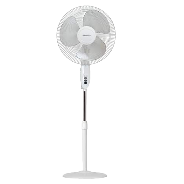 Havells 400 mm Swing Pedestal Fan, White (400MMSWINGHSBISPF)