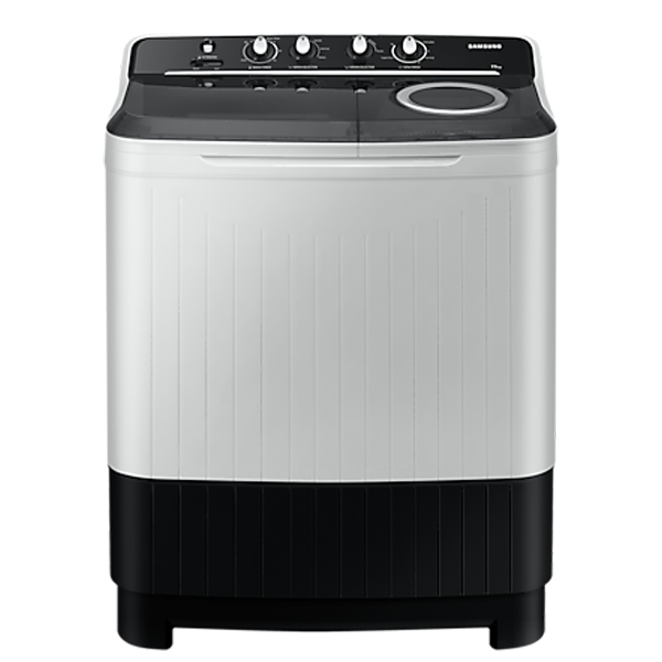 Samsung 9 kg 5 Star Semi Automatic Top Washing Machine with Hexa Storm Pulsator (Light Grey, WT90C4260GG)