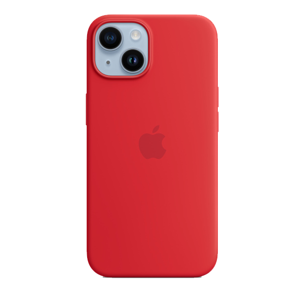 Apple iPhone 14 Pro Silicone Case, Red (IP14SICASEREDMPRW3)