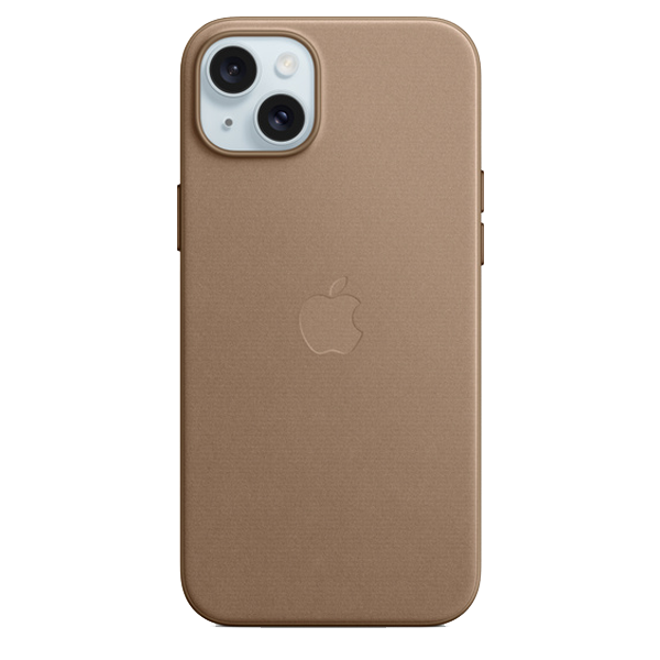Apple iPhone 15 Plus FineWoven Case with MagSafe - Taupe (IP15PLUSFWMSTAMT473)