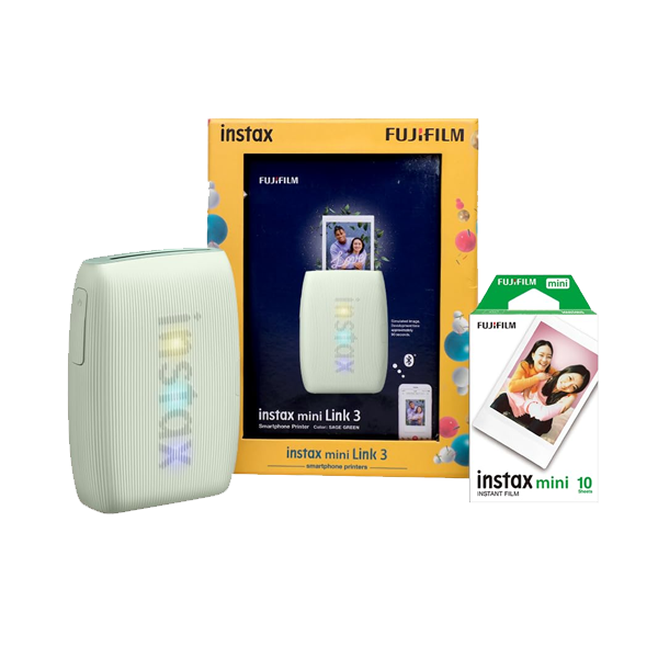 Fujifilm Instax Mini Link 3 Smartphone Photo Printer Starter Kit (INSTAXMINILINK3START)