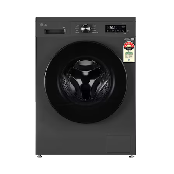 LG 7 Kg 5 Star Front Load Washing Machine (Inverter Direct Drive, FHB1207Z4M)