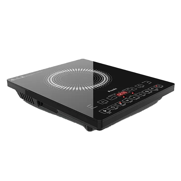 Preethi Indicook IC125 Induction Cooktop, 2100-Watt Electric Stove with Feather Touch Operation (INDCOOKIC125)