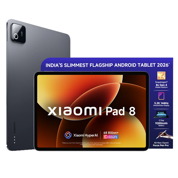 Redmi Pad 8 Wi-Fi Android Tablet 11.2 Inch, 8GB RAM, 128GB ROM (MIPAD88128GB)