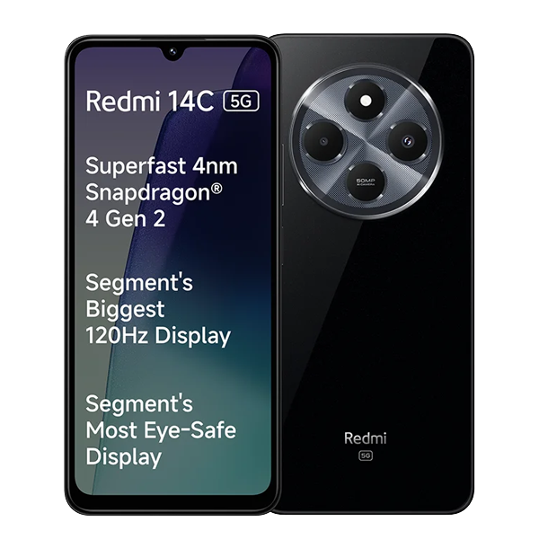 Redmi 14C 5G Mobile Phone (4GB RAM, 64GB Storage, R14C5G464GB)
