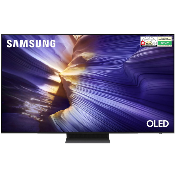 Samsung S90F 55 inch 4K Ultra HD OLED Smart Tizen TV with Multiple Voice Assistant (2025 model, QA55S90F)