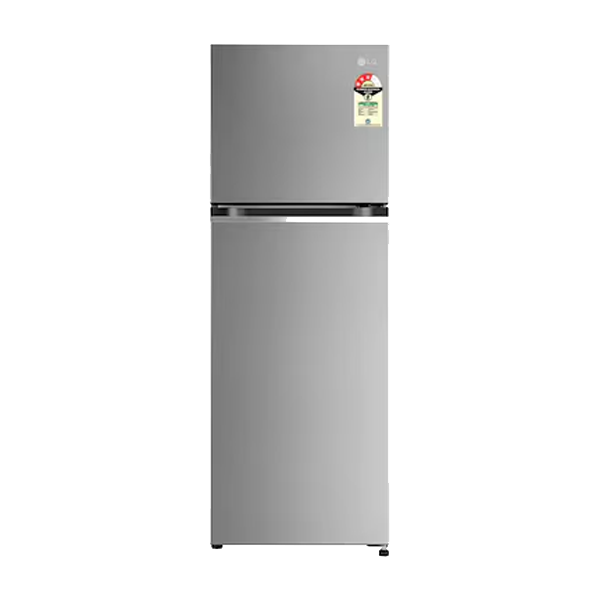LG 246 L 3 Star Frost Free Double Door Refrigerator (Smart Inverter Compressor, GLN262SPZX)