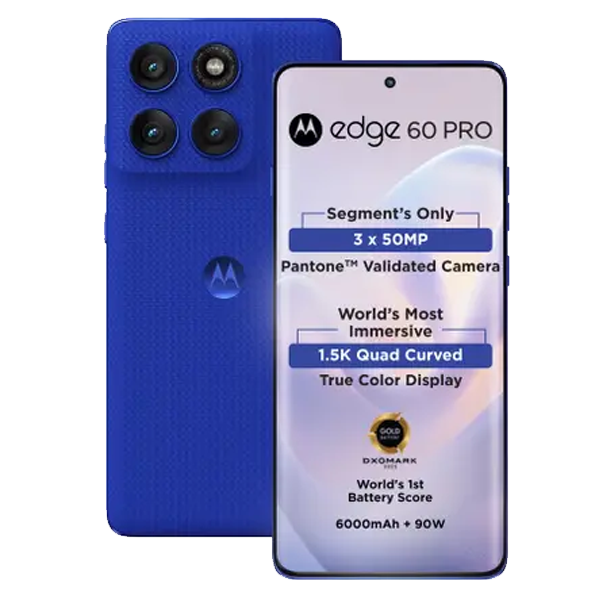 Motorola Edge 60 Pro 5G Mobile Phone (8GB RAM, 256GB Storage, MOTOEDGE60PRO5G8256)