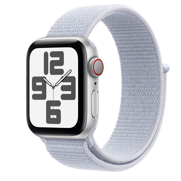 Apple Watch SE GPS + Cellular Silver Aluminium (IWSECEL40MMSIALMXGE3)