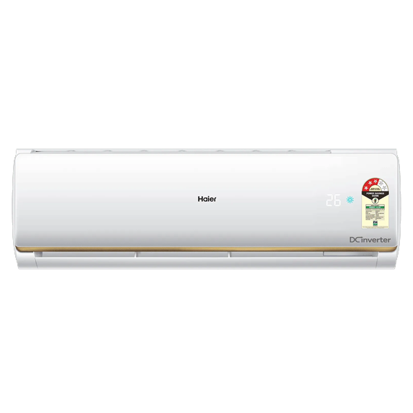 Haier Clean Cool Plus Convertible 1 Ton 3 Star Inverter Split AC with 4 Way Swing (Copper Condenser, 1THSI14CPG3NBIU)