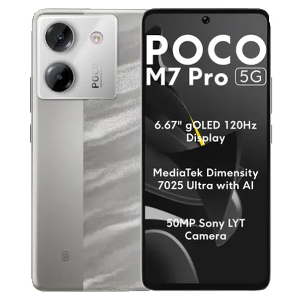 POCO M7 Pro 5G (8GB, 256GB, POCOM7PRO5G8256GB)