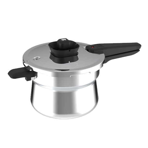 Butterfly Duo Curve Pressure Cooker 5 L Outer Lid Pressure Cooker (5LDUOCURVESS)