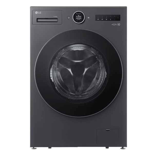 LG 15/8 kg Wi-Fi Inverter Fully Automatic Front Load Washing Machine (VX Series, AI Direct Drive 2.0, FDX91508A9E)