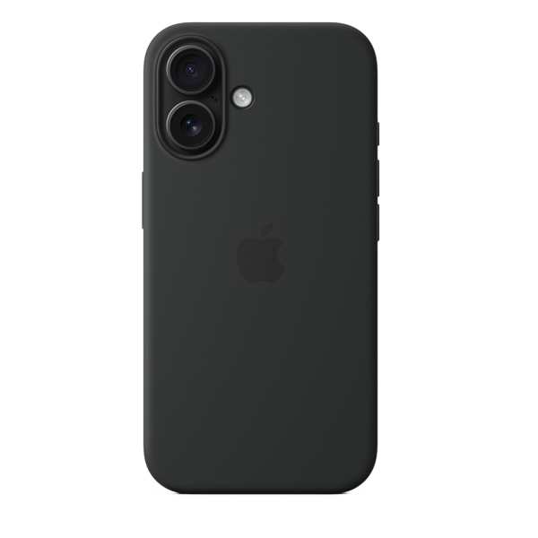 APPLE I PHONE 16 SILICONE CASE MAGSAFE BLACK MYY13ZMA (IP16SCBLKMYY13)
