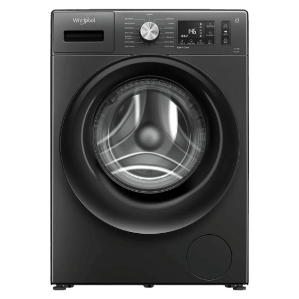 Whirlpool 7.5Kg Fully Automatic Front Load Washing Machine (Midnight Grey, XS7512BWME)