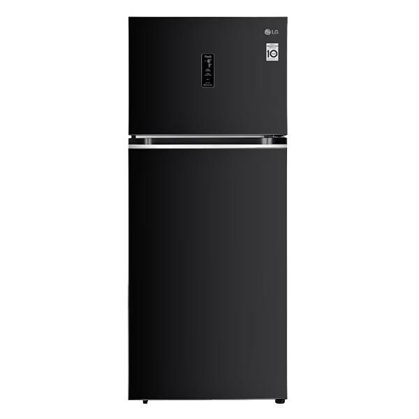 LG 398 Litres 3 Star Frost Free Double Door Refrigerator (GLT422VESX)