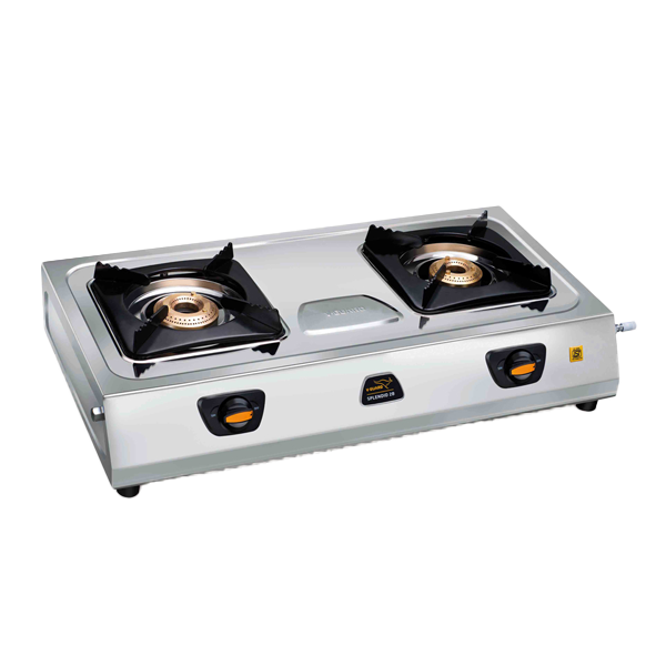 VGuard 2B SPLENDID Stainless Steel Gas Stove (2 Burner, 2BSPLENDIDSS)