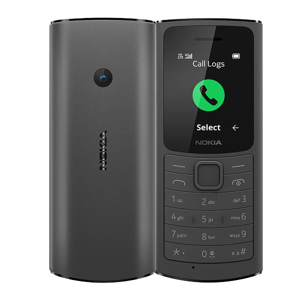 Nokia All-new 105 Single Sim Keypad Phone (NOKN110DSPWR)