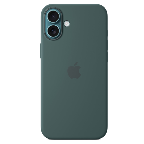 APPLE I PHONE 16 PLUS SILICONE CASE MAGSAFE LAKE GREEN MYYH3ZMA (IP16PLUSSCMLGRMYYH3)