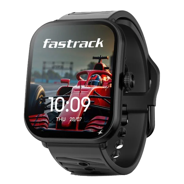 Fastrack MYND 1.93” AMOLED Display Smart Watch for Men & Women with AI Watch (FRSWMYND)