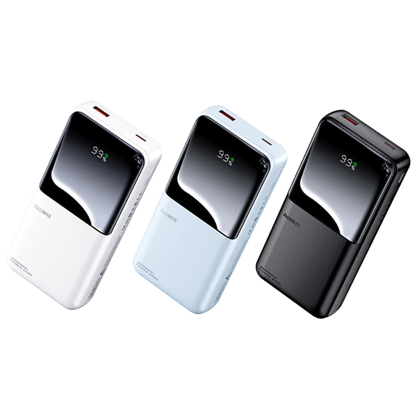 Remax Rpp-680 20W+22.5W Powre Bank Power Bank 20000mah With Built in 2 Fast Charging Cable Large Capacity Power Bank (RXRPP680CYNL20000MAH)