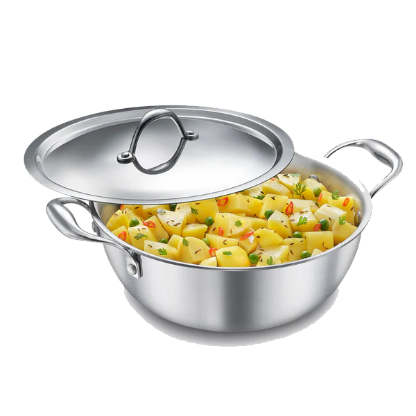 Eleenova Triply Stainless Steel Casserole with Lid (ELECASSIGNATURE240MM)