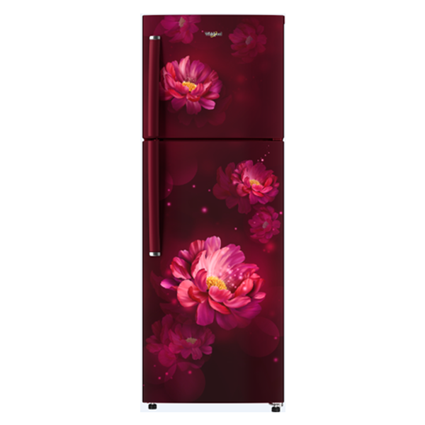 Whirlpool 231 L 2 Star Frost Free Double Door Refrigerator Wine Peony (IFINVELT278LHWEP2STL)