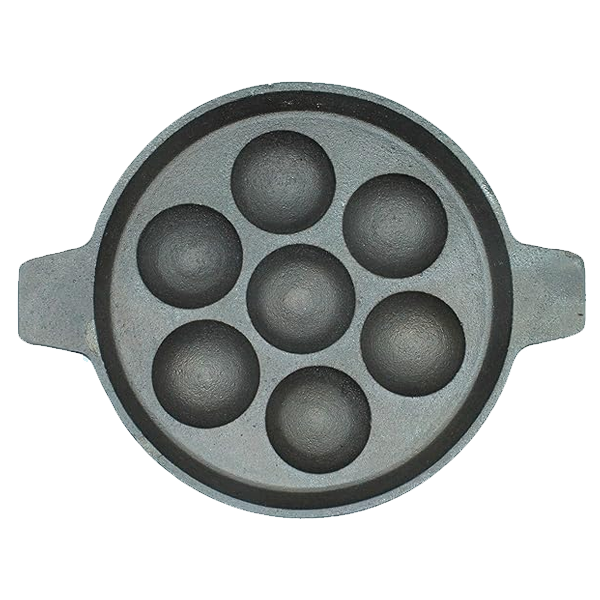 Eleenova Shakti Cast Iron 7 Pits Paniyarakal (ELEPANNIYSHAKTI200MM)