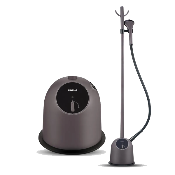HAVELLS Fyber Standing Garment Steamer for clothes 1600 Watt 3 Steam Control Adjustable Pole (FYBERST1600WGSI)
