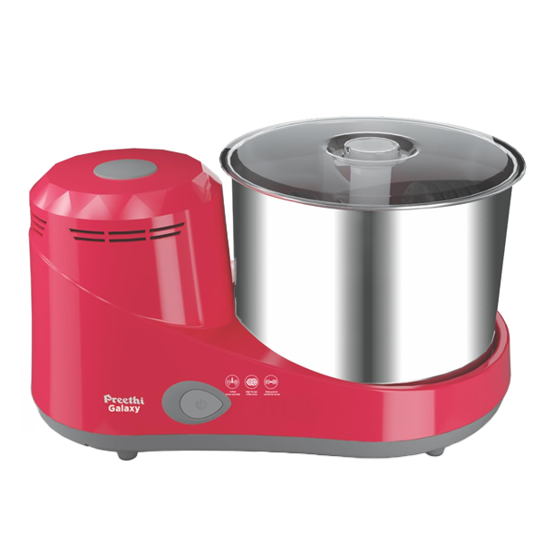 Preethi Galaxy 150W 2L Stainless Steel Table Top Wet Grinder (Pink, PREETHIGALAXYTTG)