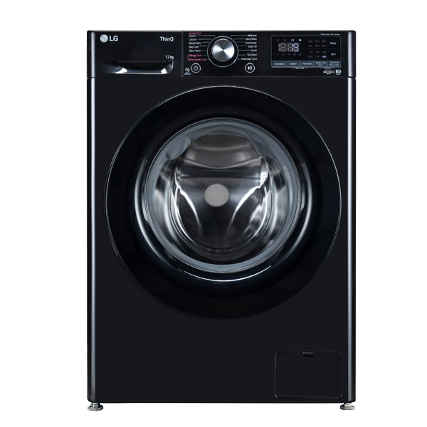 LG 12 kg Fully Automatic Front Load Washing Machine (In-Built Heater, Onyx Black, FHP1412Z3O)