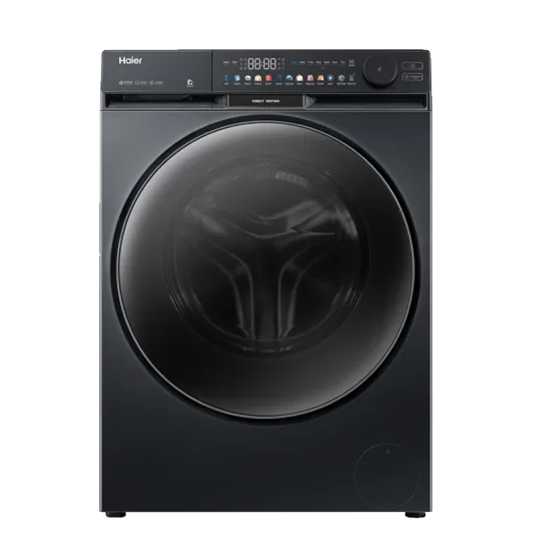 Haier 12Kg AI Colorful Touch Panel Front Load Washing Machine (Wifi, HW120DM14F9BKU1)