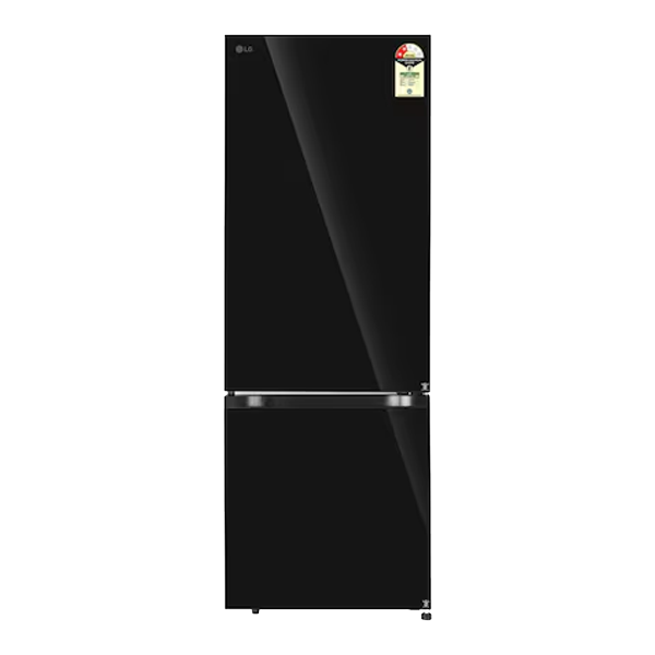 LG 340 Litres 2 Star Frost Free Double Door Bottom Mount Smart Wifi Enabled Convertible Refrigerator (GLB3426BEBM)