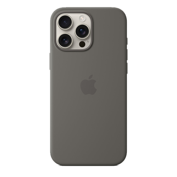 APPLE I PHONE 16 PRO MAX SILICONE CASE MAGSAFE STONE GRAY MYYV3ZMA (IP16PROMAXSCSGRMYYV3)