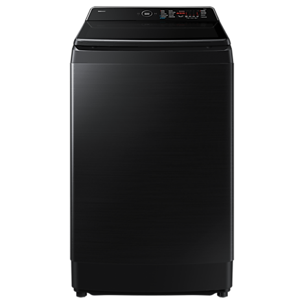 Samsung 12 kg 5 Star Wi-Fi Inverter Fully Automatic Top Load Washing Machine (AI VRT+ Technology, Black Caviar, WA80F12B6B)