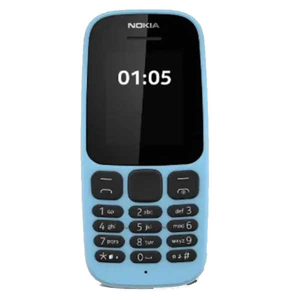 Nokia 105 Dual Sim Keypad Phone (4MB RAM, FM Radio, NOK105DS)