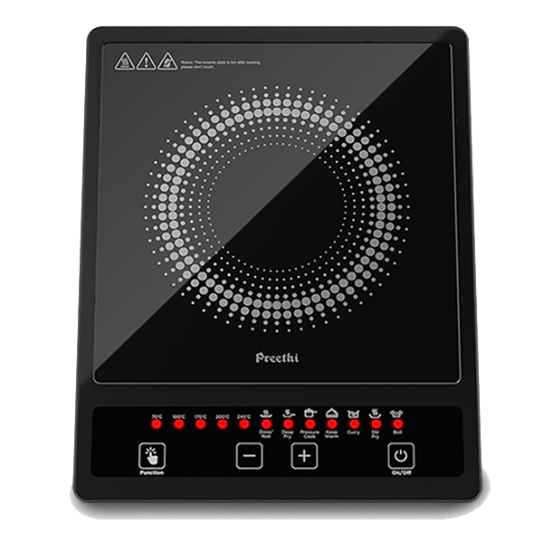 Preethi Indicook IC123 1600-Watt Induction Cooktop Black (INDCOOKIC123)
