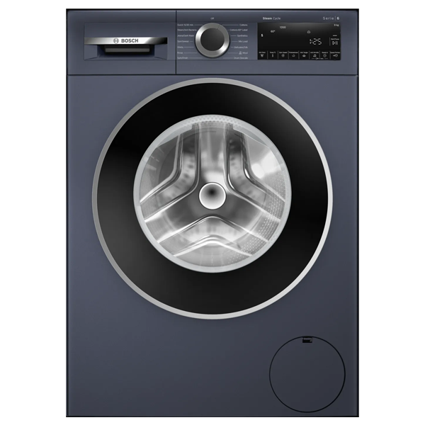 Bosch 9 kg 5 Star Fully Automatic Front Load Washing Machine (Series 6, Anti Wrinkle Feature, Dark Lake, WGA1420PIN)