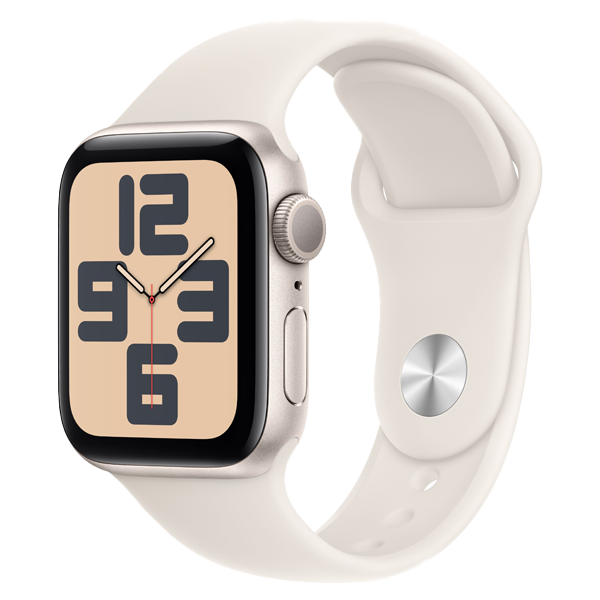 Apple Watch SE GPS 40mm Starlight Aluminium Case (IWSEGPS40STLALMXEF3)