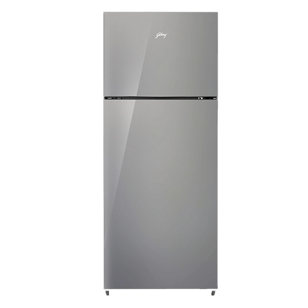 Godrej Enoalpha 238 Litre 2 Star Frost Free Double Door Refrigerator (Steel Glow, RTEONALPHA270BRISTGL)