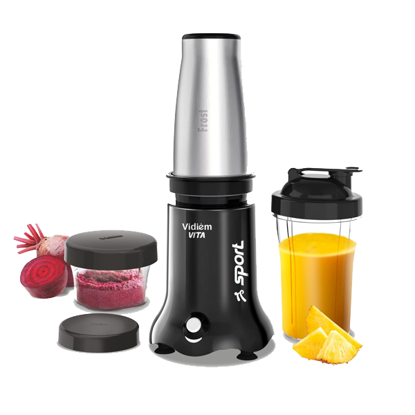 Vidiem VITA Sport 500 W Personal Blender, Nutri Blender, Mixer Grinder & Smoothie Maker (22,000 RPM Aria CoolTec Motor, VIDIEMVITASPORT500W)
