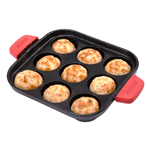 Wonderchef Forza Cast-Iron Paniyarakal  Square Heavy-Duty Cast-Iron for Paniyarams (WCPANIYARFORZASQUARE)