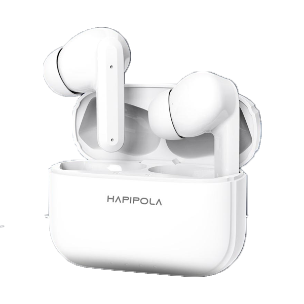 Hapi Pola Tone Earbuds ,White (HAPIPOLAEBTONE)