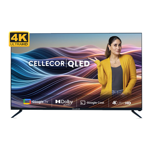 Cellecor 55Inch PRO 4K UHD QLED Smart TV (CELL55UPRO)
