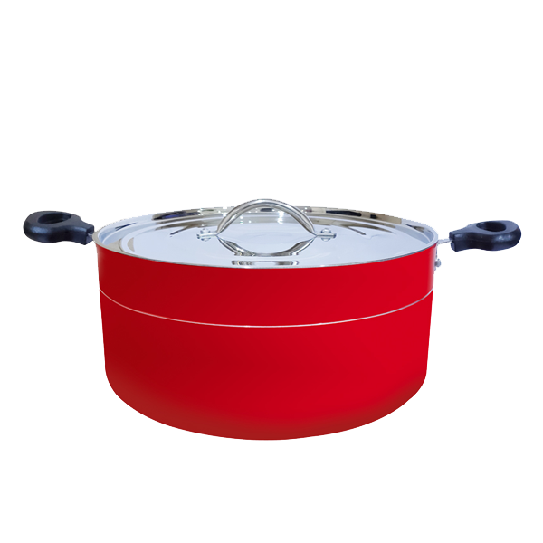 Premier Non Stick Biryani Pot with Stainless Steel Lid 900 ml (BRIYANIPOTSSLID900ML)