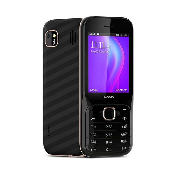 LAVA Gem Power Dual Sim Keypad Phone 2575 mAh Battery (LAVAGEMPOWER)