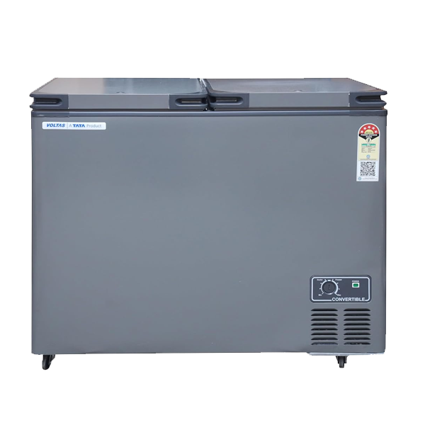 Voltas 303 L Double Door Standard Deep Freezer (CVF321DA5W1GW)